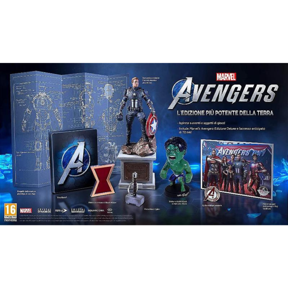 Jogo Marvel's Avengers Earth's Mightiest Edition Collector's - PS4