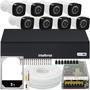 Kit Intelbras Cftv, 8 Câmeras FULL HD 1080p + DVR 1008-c, HD 2TB