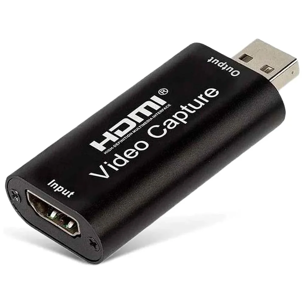 Placa De Captura HDMI Para Usb 2.0, 4K, 1080p, Ideal Para Uso Em Lives E Streamings - Ms118