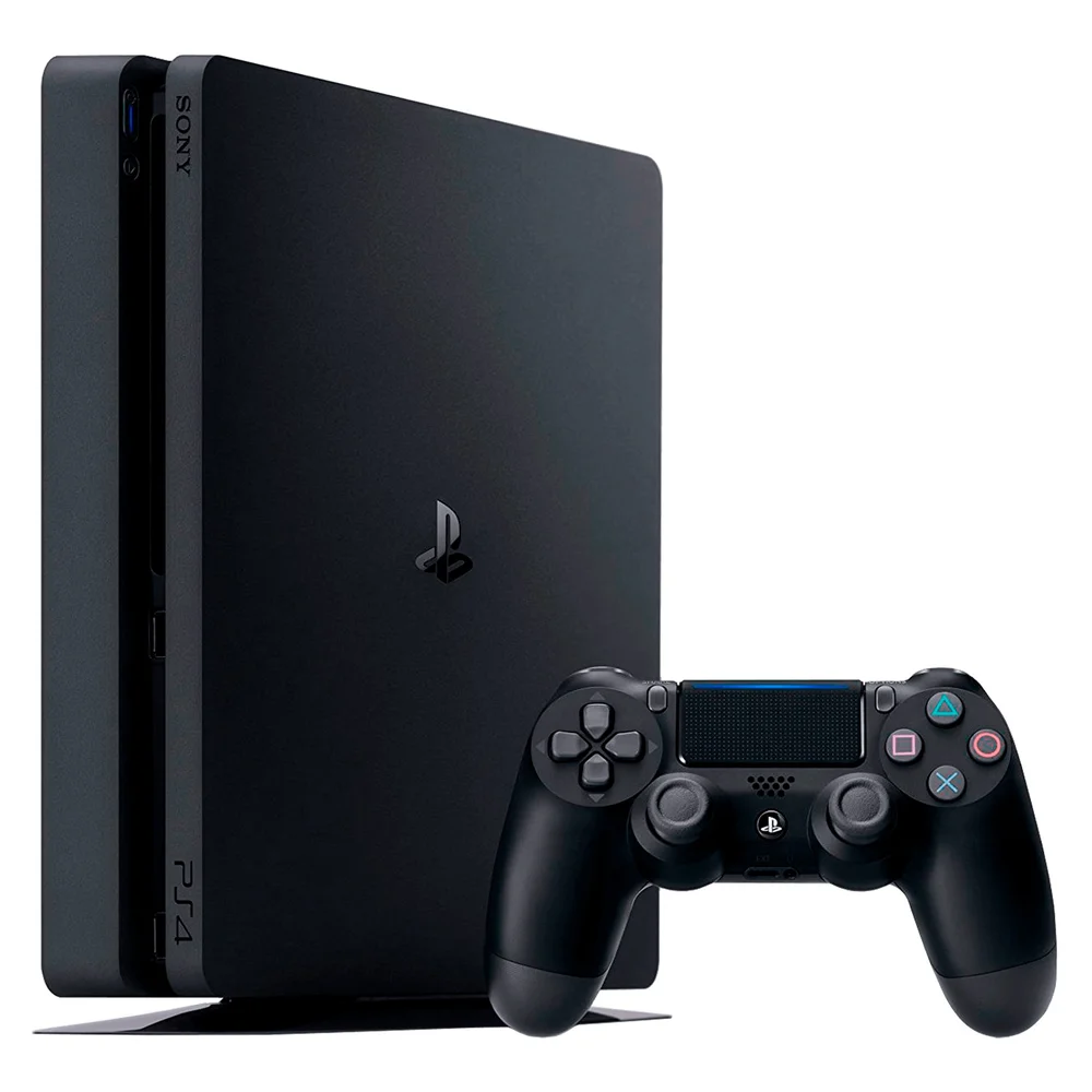 Console Sony Playstation 4 Slim 500GB Black KaBuM