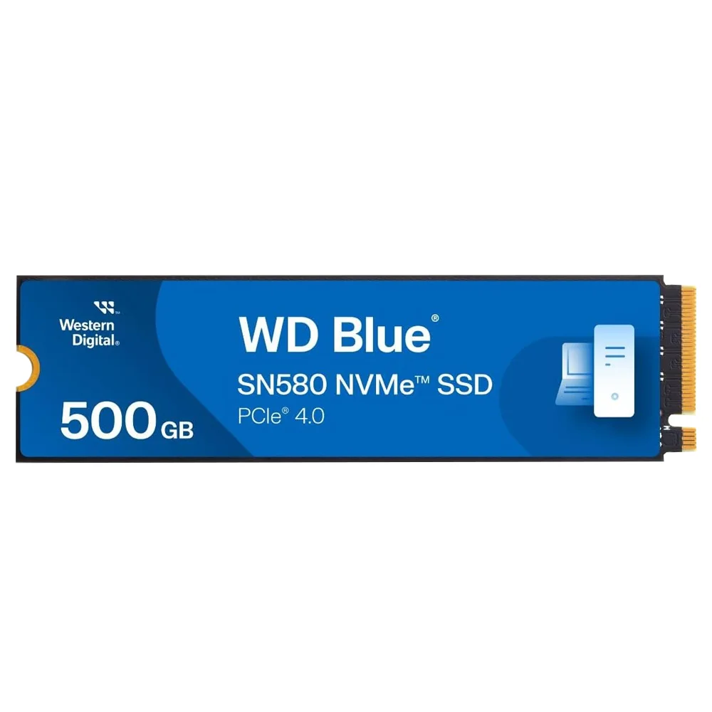 SSD Wd Blue Sn580 500GB Nvme M2 2280 KaBuM
