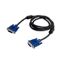 Cabo Mxt, VGA Db15 Macho x Db15 Macho, Filtro, Azul, 1.50 Metros