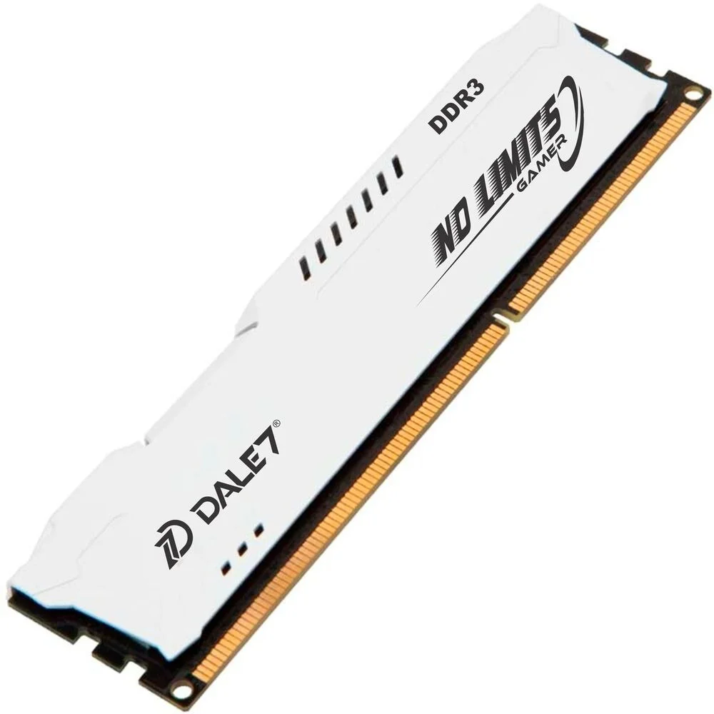 Memória Gamer Dale7 No Limits, 4GB, 1333Mhz, DDR3, Desktop, Branco Memória Gamer Dale7 No Limits, 4GB, 1333Mhz, DDR3, Desktop, Branco