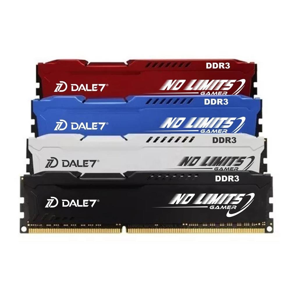 Memória Gamer Dale7 No Limit, 8GB, 1866Mhz, DDR3, Desktop, Vermelho Memória Gamer Dale7 No Limit, 8GB, 1866Mhz, DDR3, Desktop, Vermelho