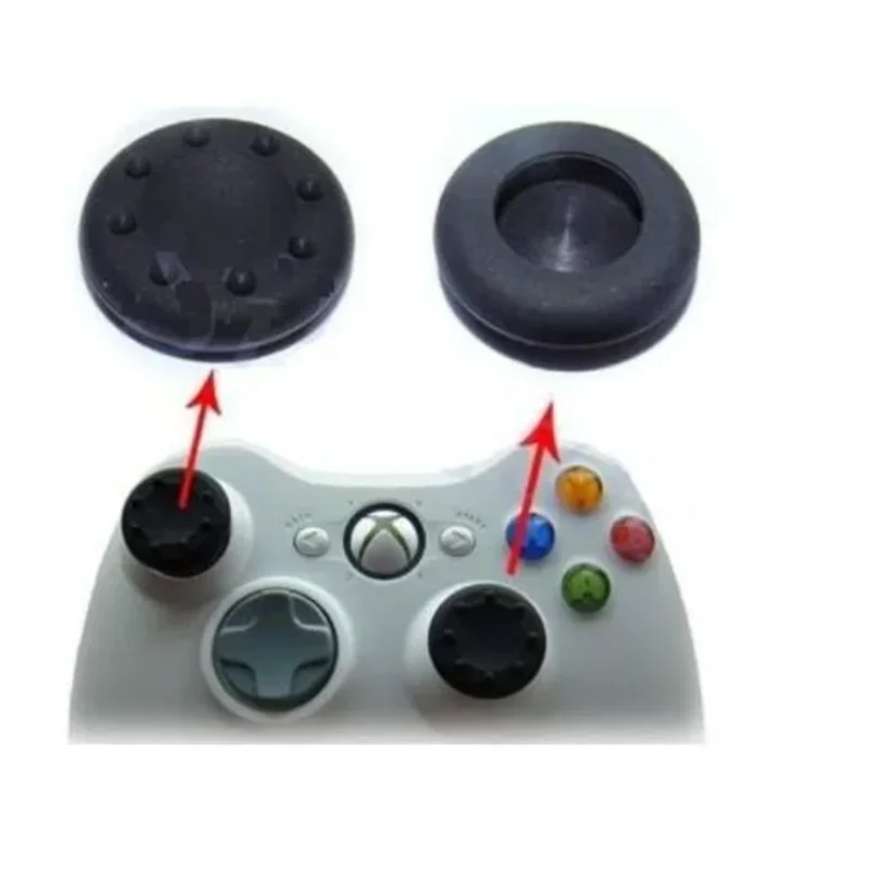 Grip Silicone Radalishop, Para Controle Analógico Xbox Series S X, Preto