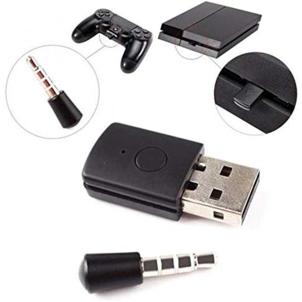 Adaptador Bluetooth Radali Shop, Para Ps4, USB 4.0, Receptor, Transmissor, Dongle Adaptador Bluetooth Radali Shop, Para Ps4, USB 4.0, Receptor, Transmissor, Dongle