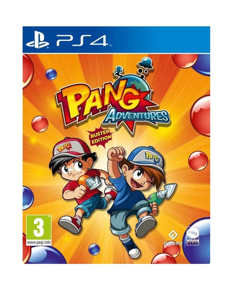 Jogo Pang Adventures Buster Edition, Ps4, Mídia Física Jogo Pang Adventures Buster Edition, Ps4, Mídia Física