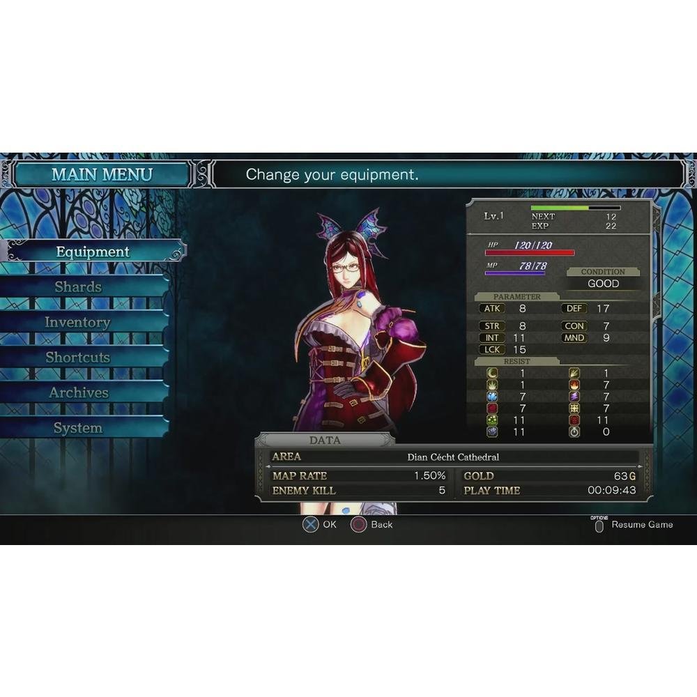 Bloodstained: Ritual Of The Night - Playstation 4 Bloodstained: Ritual Of The Night - Playstation 4