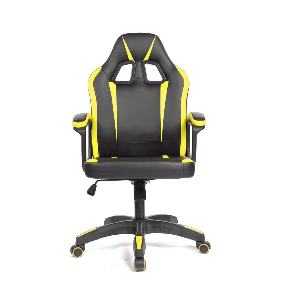 Cadeira Gamer Fortt Lípsia, Até 120KG, Reclinável, Preto e Amarelo - Cgf002-am