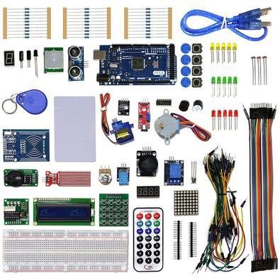 Kit Robótica Casa da Robótica, Para Arduino Mega, Mais de 200 Peças, Tutorial