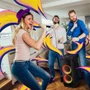 Caixa De Som Philips, Party Speaker Tax4209/78,  Ent Aux, Rád Fm, Bluetooth, 1300w, Pre