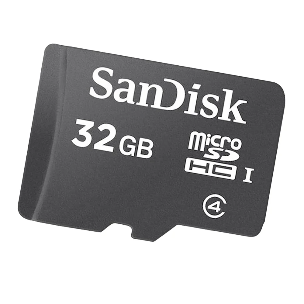 Cartão De Memória Sandisk, 32GB, Micro Sd Classe C4, Preto