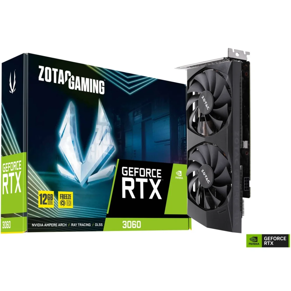 Placa De Vídeo RTX 3060 Zotac Nvidia 12GB GDDR6