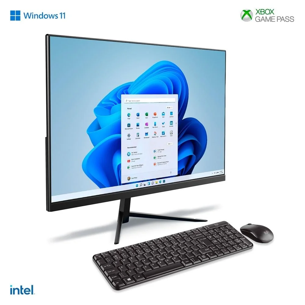 "Computador All In One 23.8"" Multi Ultra Ub840, Intel Core I3, 4GB, SSD 120GB, Windows 11" em Campinas - foto 3