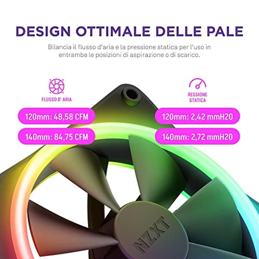 Cooler Fan Nzxt F140 RGB KaBuM