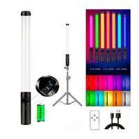 Bastão Led Rgb 3000-6000k Com Bateria Interna