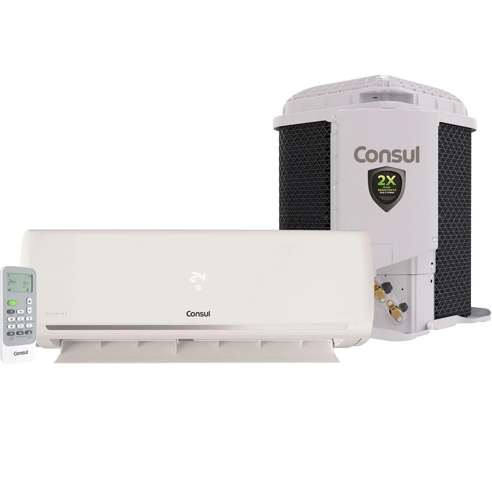 Ar-condicionado Split Inverter Consul, 12000 BTUs, 220v, Frio - Cbk12cb-brco- Ar-condicionado Split Inverter Consul, 12000 BTUs, 220v, Frio - Cbk12cb-brco-