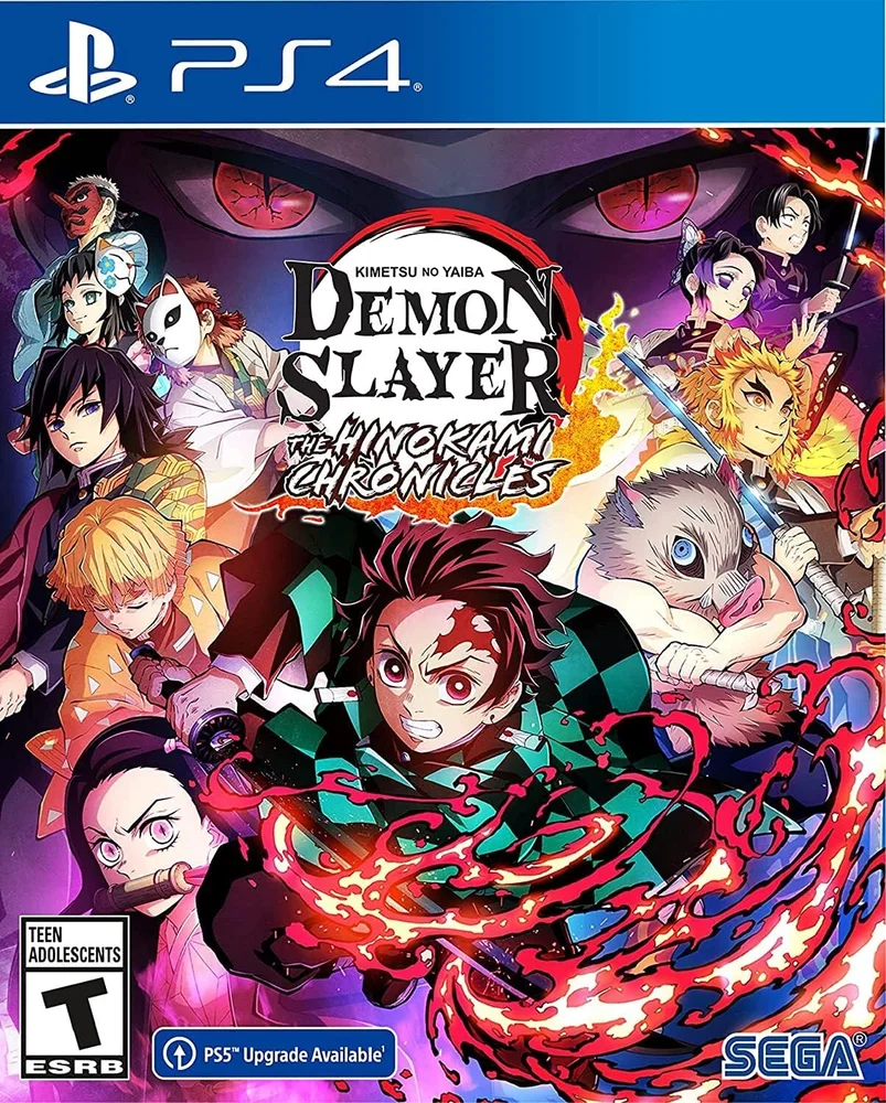 Demon Slayer Kimetsu No Yaiba The Hinokami Chronicles PS4 Mídia Física