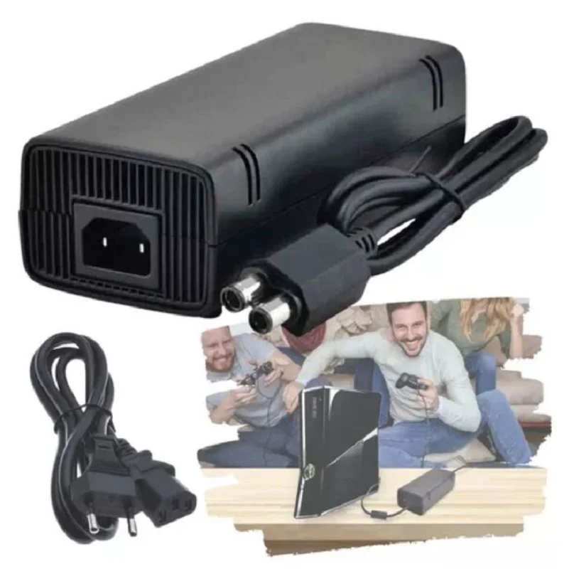 Fonte XBOX 360 Slim Bivolt 135w Fonte XBOX 360 Slim Bivolt 135w