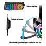 Fone De Ouvido Headset Gamer 7.1 Microfone  Stereo X2000 Virtual Azul E Preto