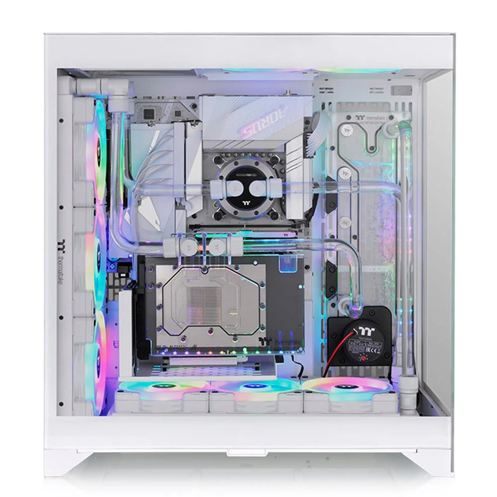 Gabinete Cte E600 Mx Snow Mid Tower Tt  - Ca-1y3-00m6wn-00