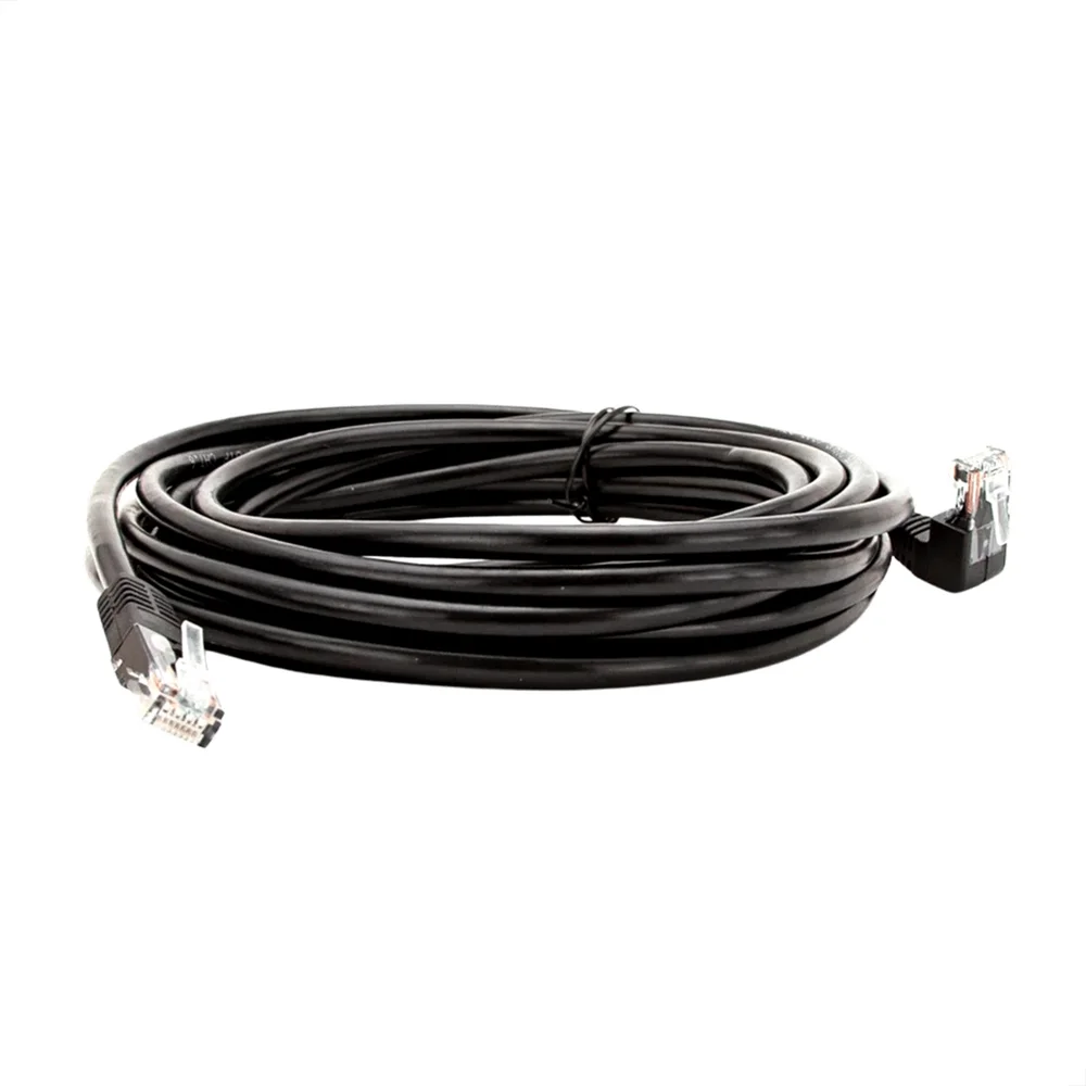 Cabo De Rede Cat5e Plug De 90º Graus Para Baixo - 3 Metros