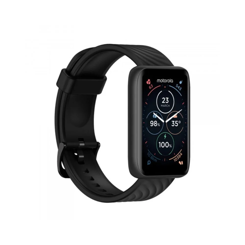 Smartwatch Motorola Moto Watch 40, Preto, Google Fit - Moswz40-pb