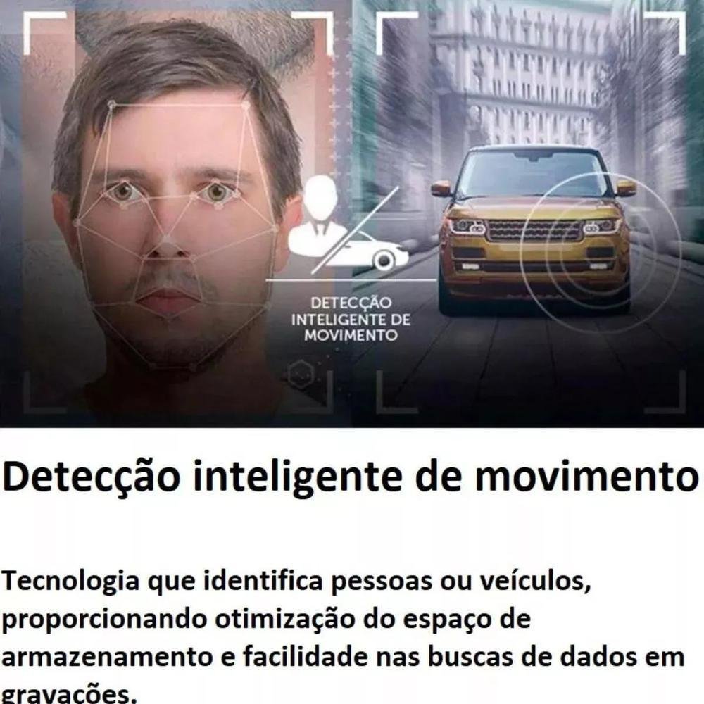 Kit 2 Cameras Segurança Intelbras Full Color Vhd 1120b Dvr 4ch Full C/ Hd 500gb