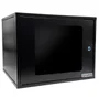 Mini Rack De Parede 19" Gforce, 8u X 470mm, Visor De Acrílico, Preto - 768