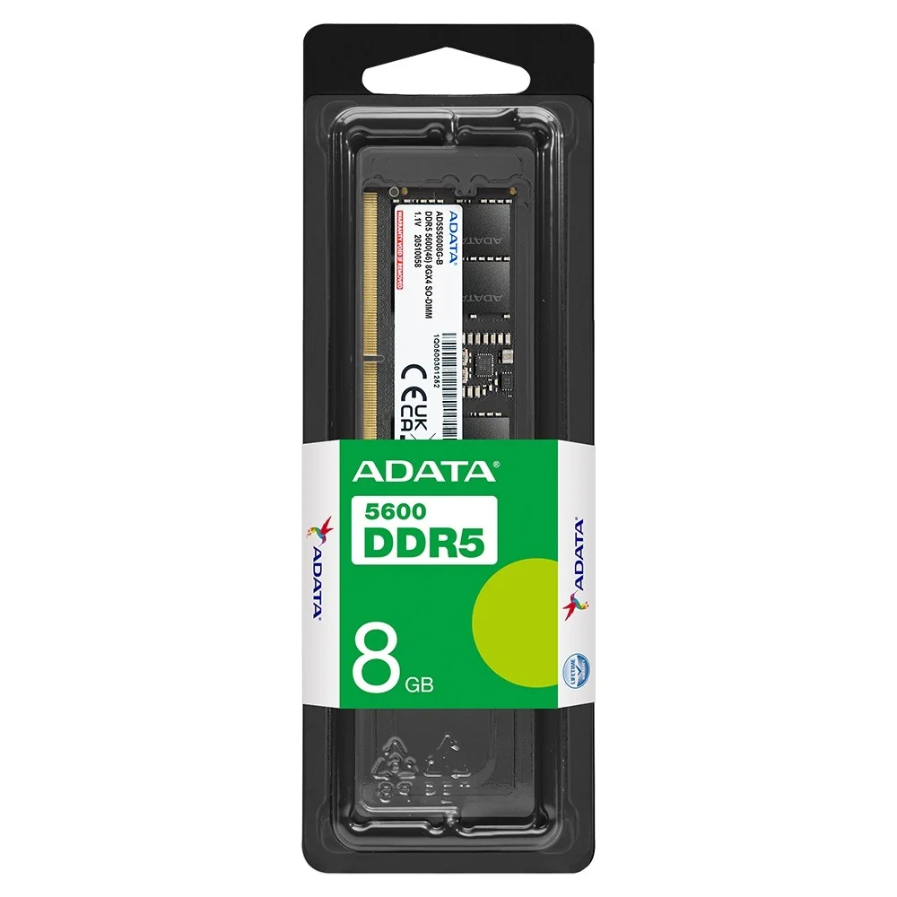 Memória Adata Xpg 8GB Ddr5 5600mhz - Ad5s56008g-s Memória Adata Xpg 8GB Ddr5 5600mhz - Ad5s56008g-s