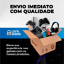 Case Grip Par De Controle Para Joy Con Nintendo Switch Cor:vermelho;