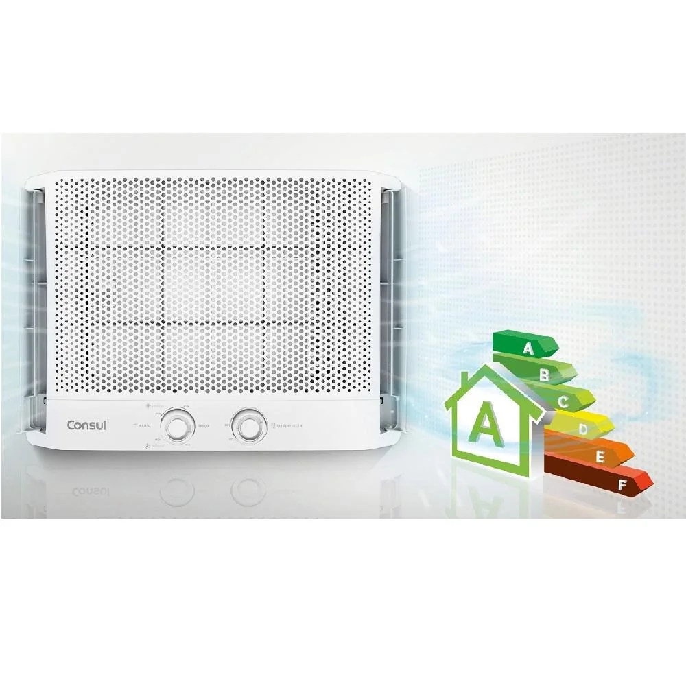 Ar Condicionado Janela Consul, 10.000 Btus, Mecânico, 127V, Frio, Branco - Ccb10fb Ar Condicionado Janela Consul, 10.000 Btus, Mecânico, 127V, Frio, Branco - Ccb10fb