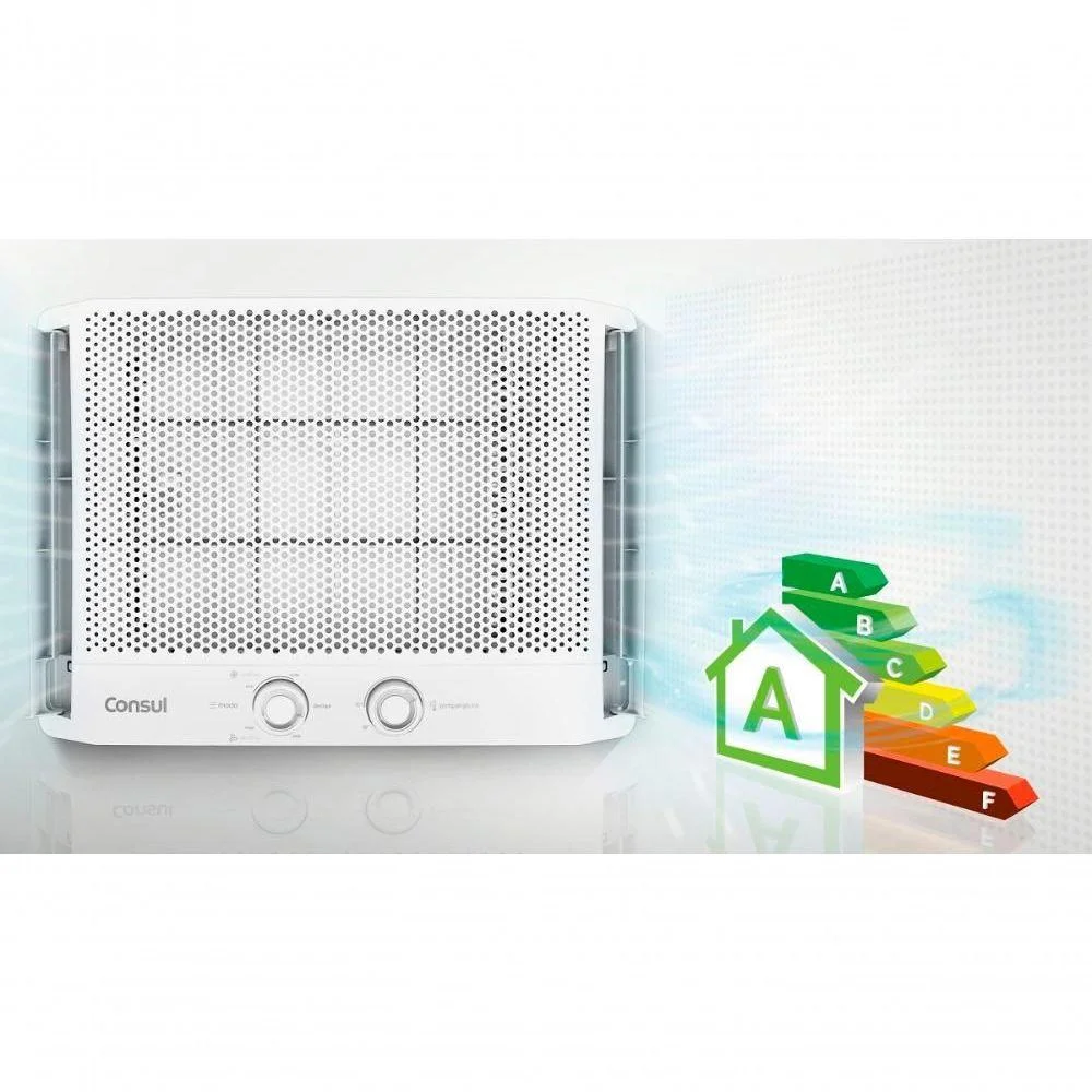 Ar Condicionado Janela Consul, 10.000 Btus, Mecânico, 127V, Frio, Branco - Ccb10fb Ar Condicionado Janela Consul, 10.000 Btus, Mecânico, 127V, Frio, Branco - Ccb10fb