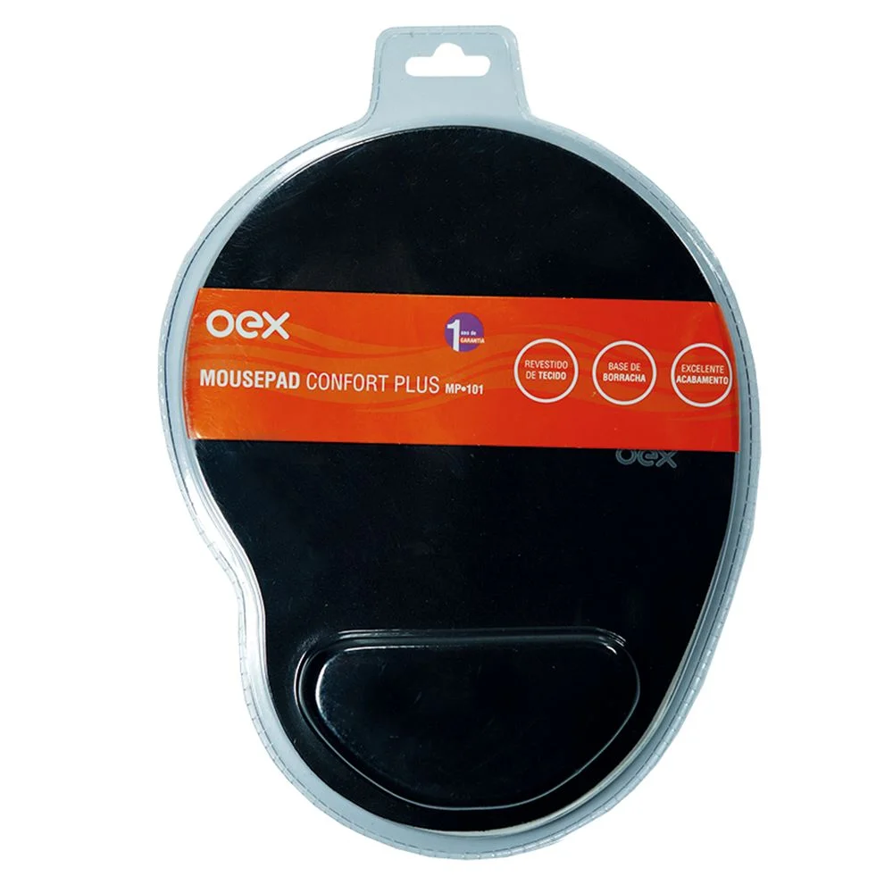 Mouse Pad Oex Mp101 Apoio Ergonomico KaBuM