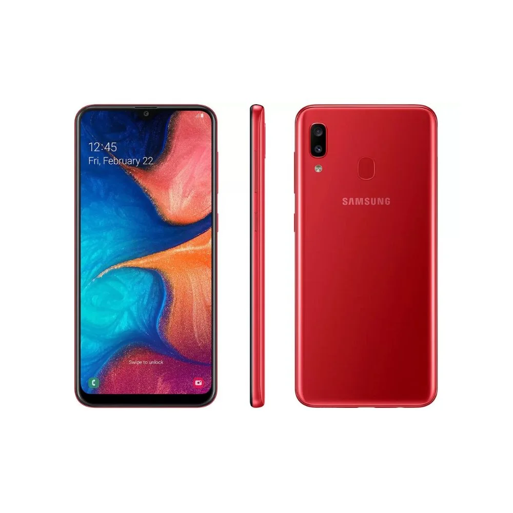 Usado: Samsung Galaxy A20 32gb Vermelho Bom - Trocafone