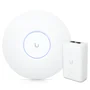 U6 Pro Ubiquiti Com Fonte 48v 30w | Roteador Wi-fi 6 Access Point 5.3 Gbps + Injetor Poe+