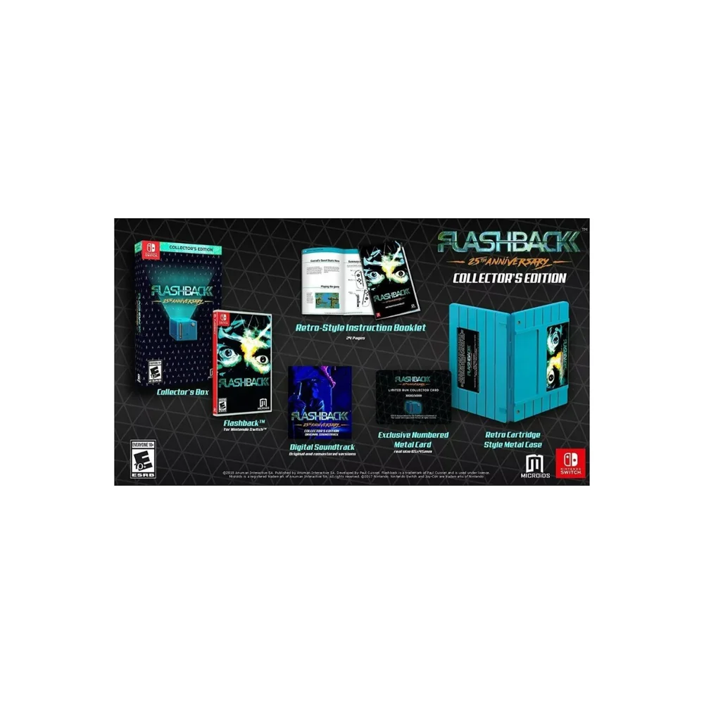 Jogo Flashback 25 Th Anniversary Collector's Edition Switch