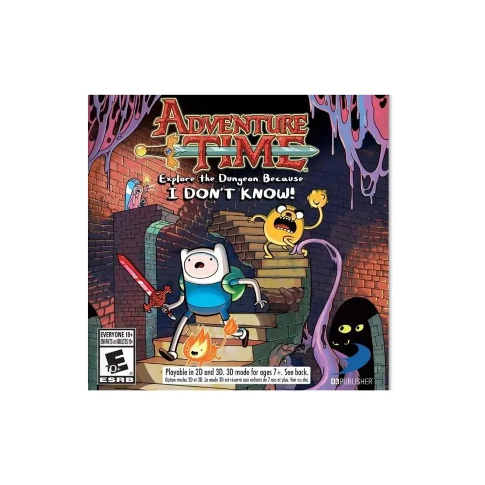 Jogo Adventure Time Explore The Dungeon Because Nintendo 3ds Jogo Adventure Time Explore The Dungeon Because Nintendo 3ds