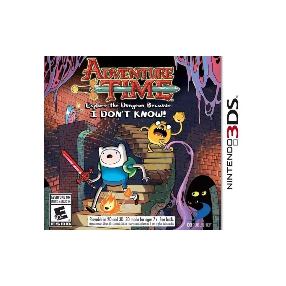 Jogo Adventure Time Explore The Dungeon Because Nintendo 3ds Jogo Adventure Time Explore The Dungeon Because Nintendo 3ds
