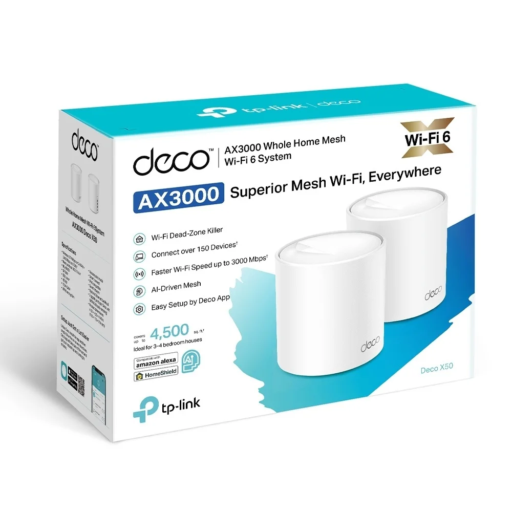 Roteador Tplink Deco X50 KaBuM