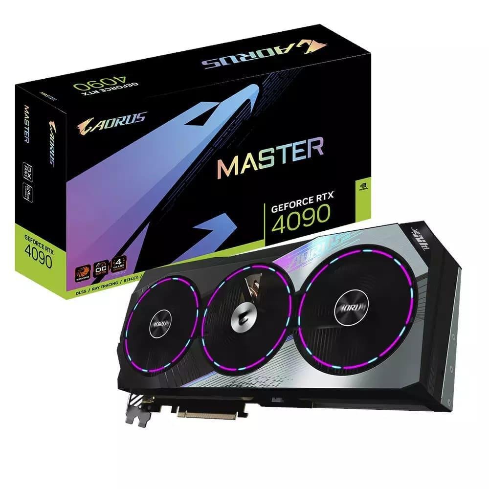 グラフィックボード・グラボ・ビデオカード GIGABYTE AORUS GeForce RTX 4090 MASTER Placa de vídeo Geforce RTX 4090 Aorus Master