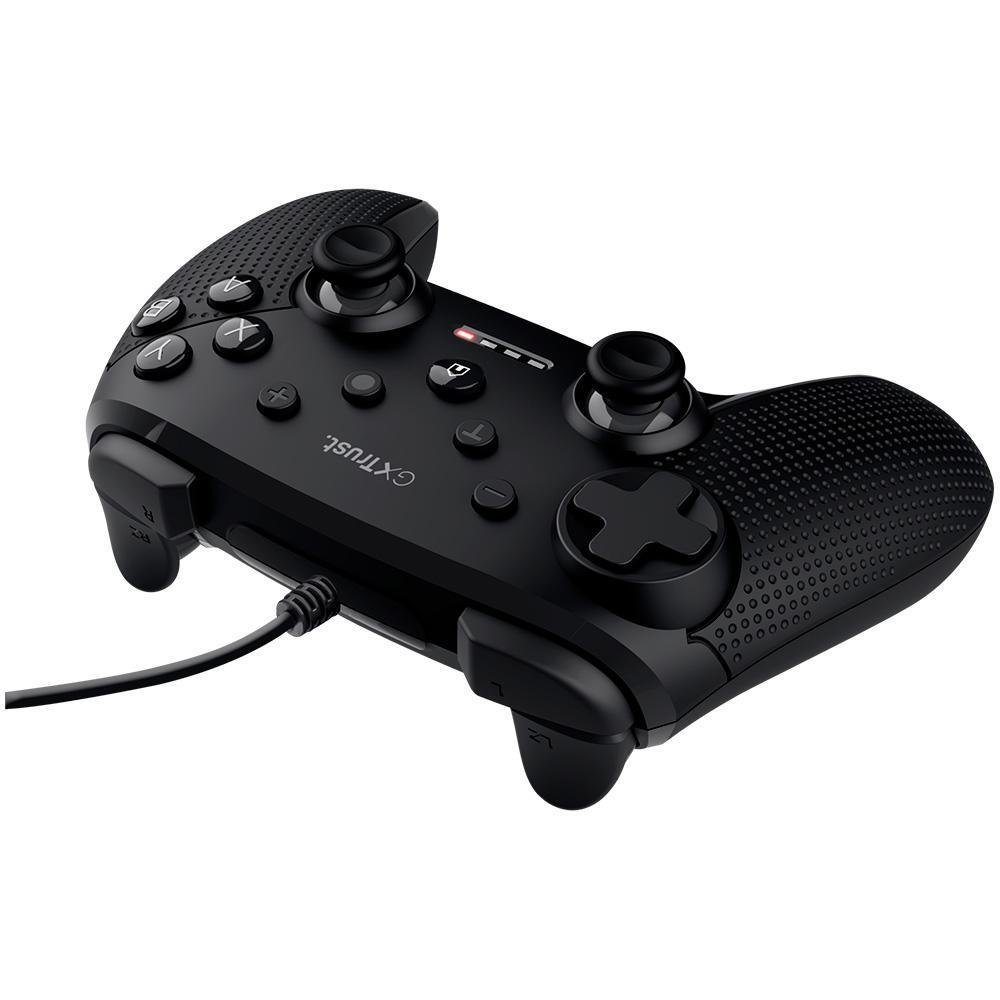 Controle Joystick Trust Gxt541, Gamepad, Para PC Muta, Preto - 24789-02 Controle Joystick Trust Gxt541, Gamepad, Para PC Muta, Preto - 24789-02