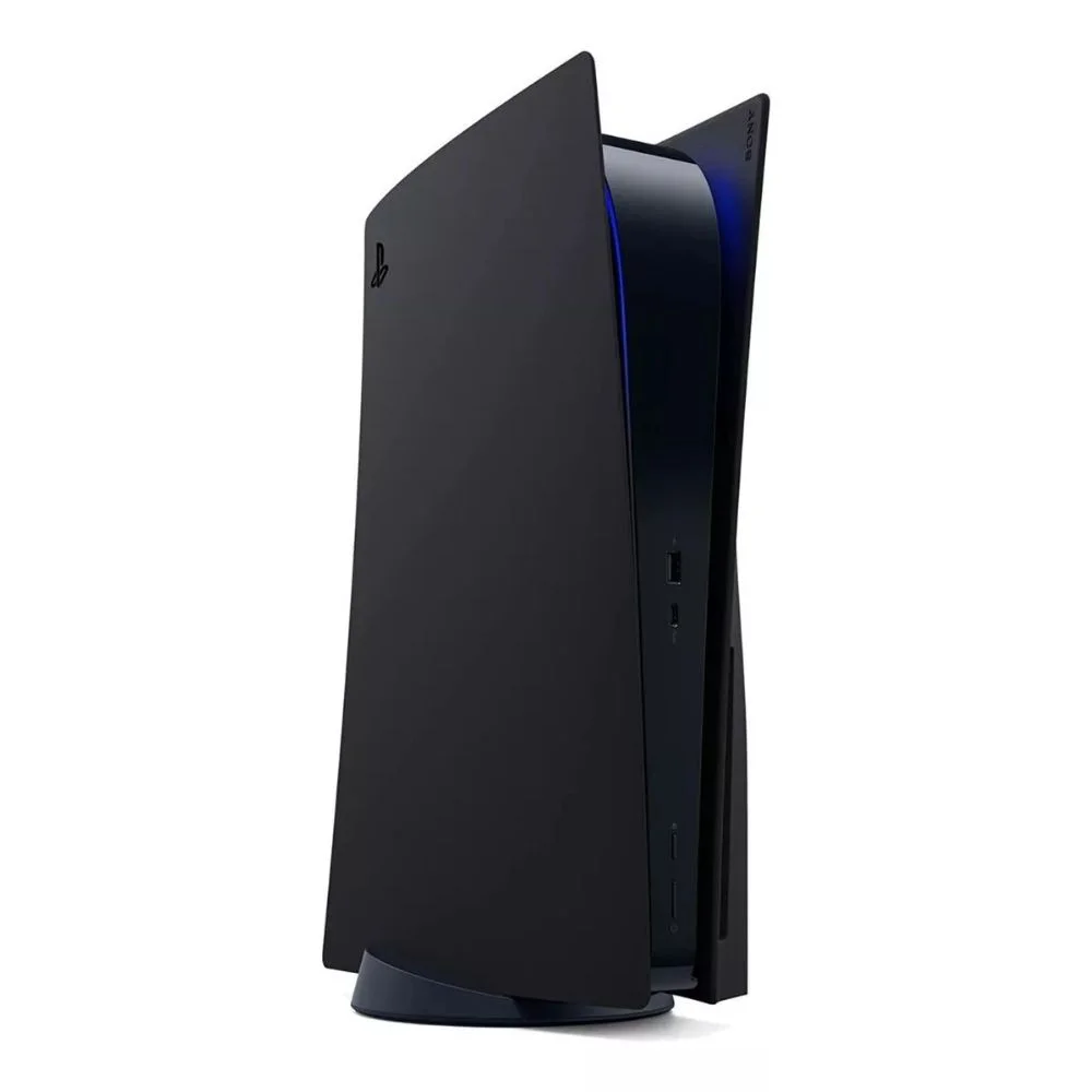 Tampas Capa Do Console Ps5 Midnight Black Preta Sony Playstation 5 Tampas Capa Do Console Ps5 Midnight Black Preta Sony Playstation 5