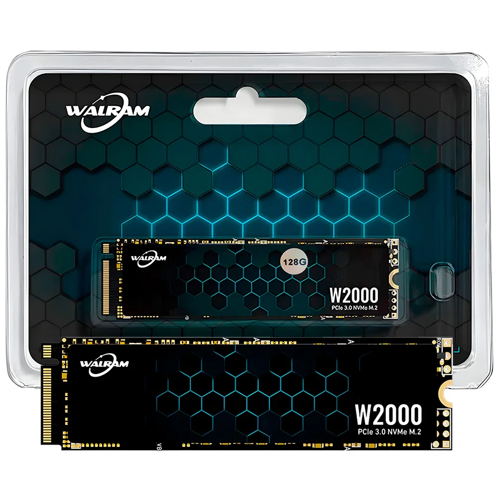 SSD M.2 Nvme PCie 3.0 Walram 128GB - Leitura 2600mb/s e Escrita 1900mb/s SSD M.2 Nvme PCie 3.0 Walram 128GB - Leitura 2600mb/s e Escrita 1900mb/s