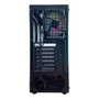 Gabinete Gamer Hayom Gb1792 Preto Com 03 Fans Inclusos