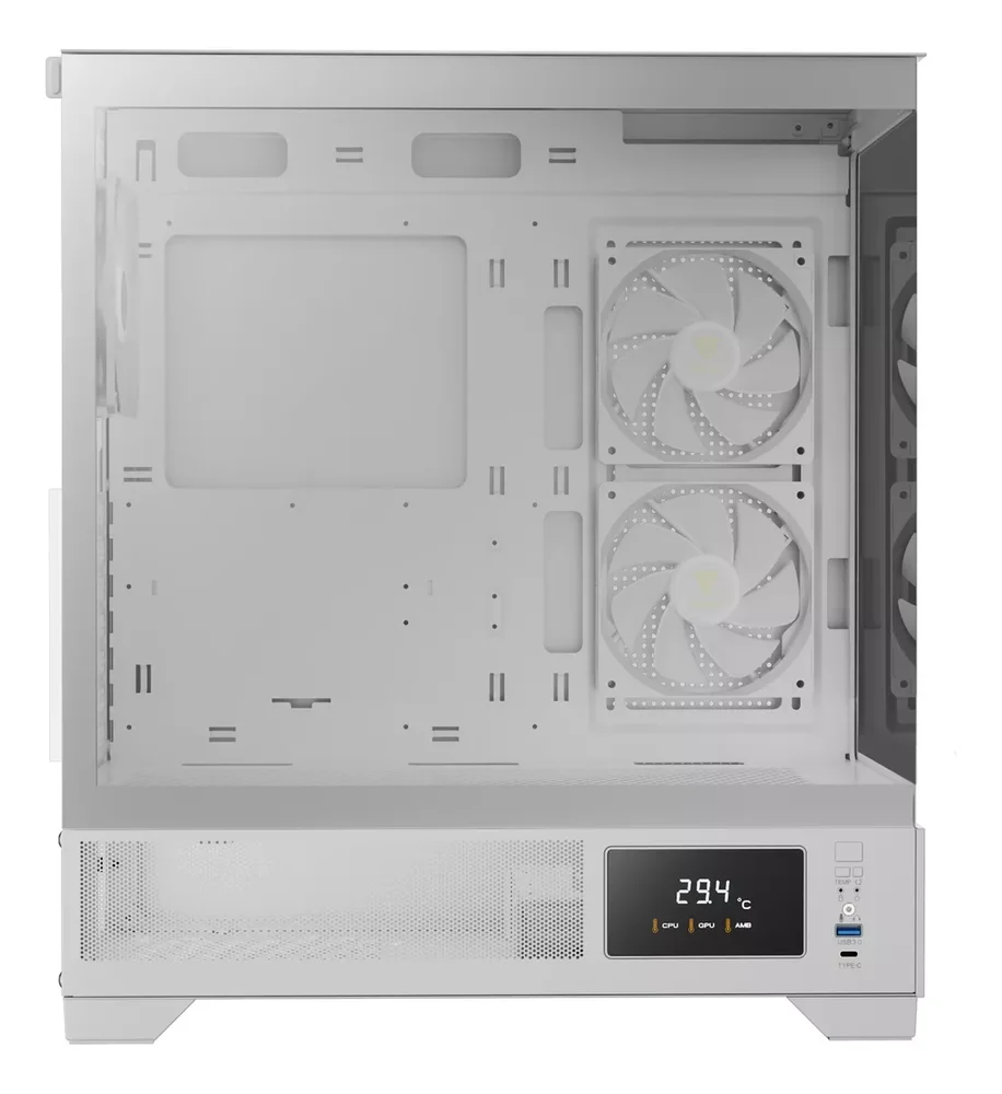 Gabinete Gamer Gamdias Atlas M1 Branco Com Fan Gabinete Gamer Gamdias Atlas M1 Branco Com Fan