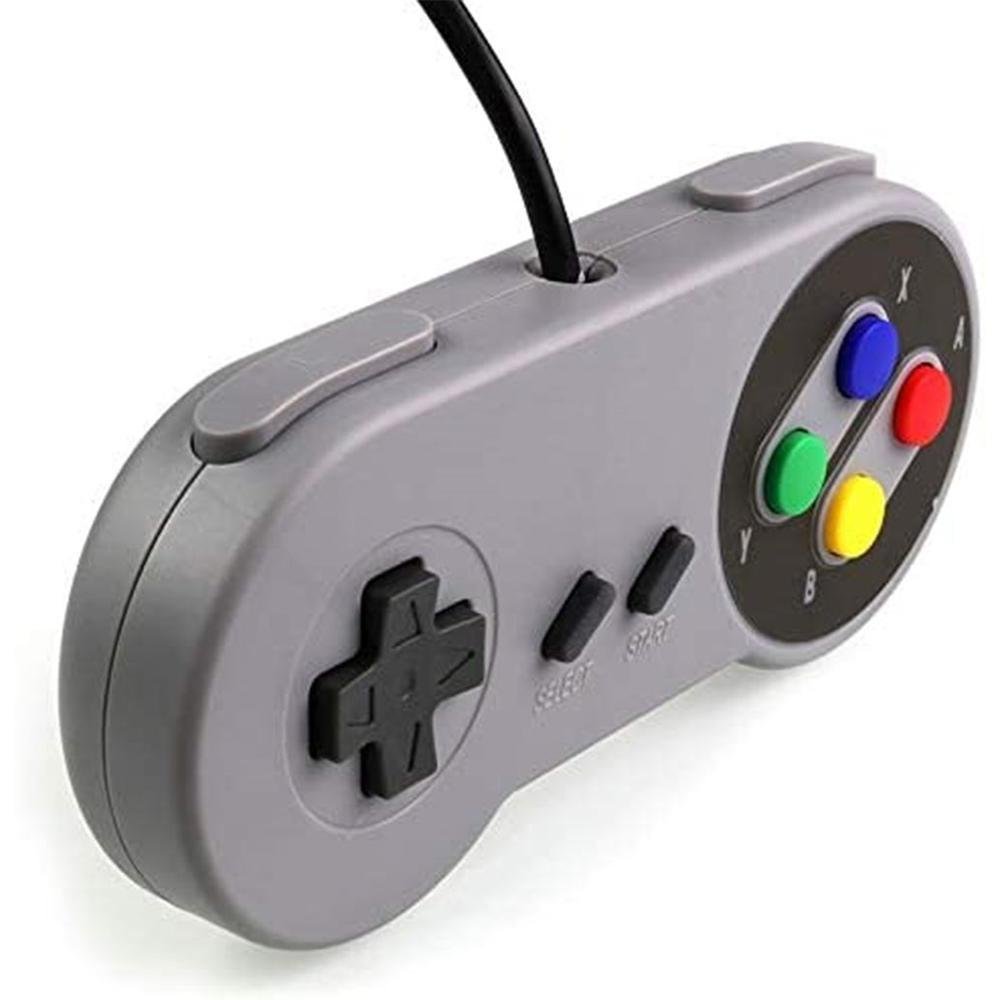 2 Controles Usb Para Super , Joypad Para Jogos Retrô 2 Controles Usb Para Super , Joypad Para Jogos Retrô