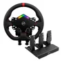 Conjunto Volante Pedal Gamer PC Ps4 Premium Racing Driving