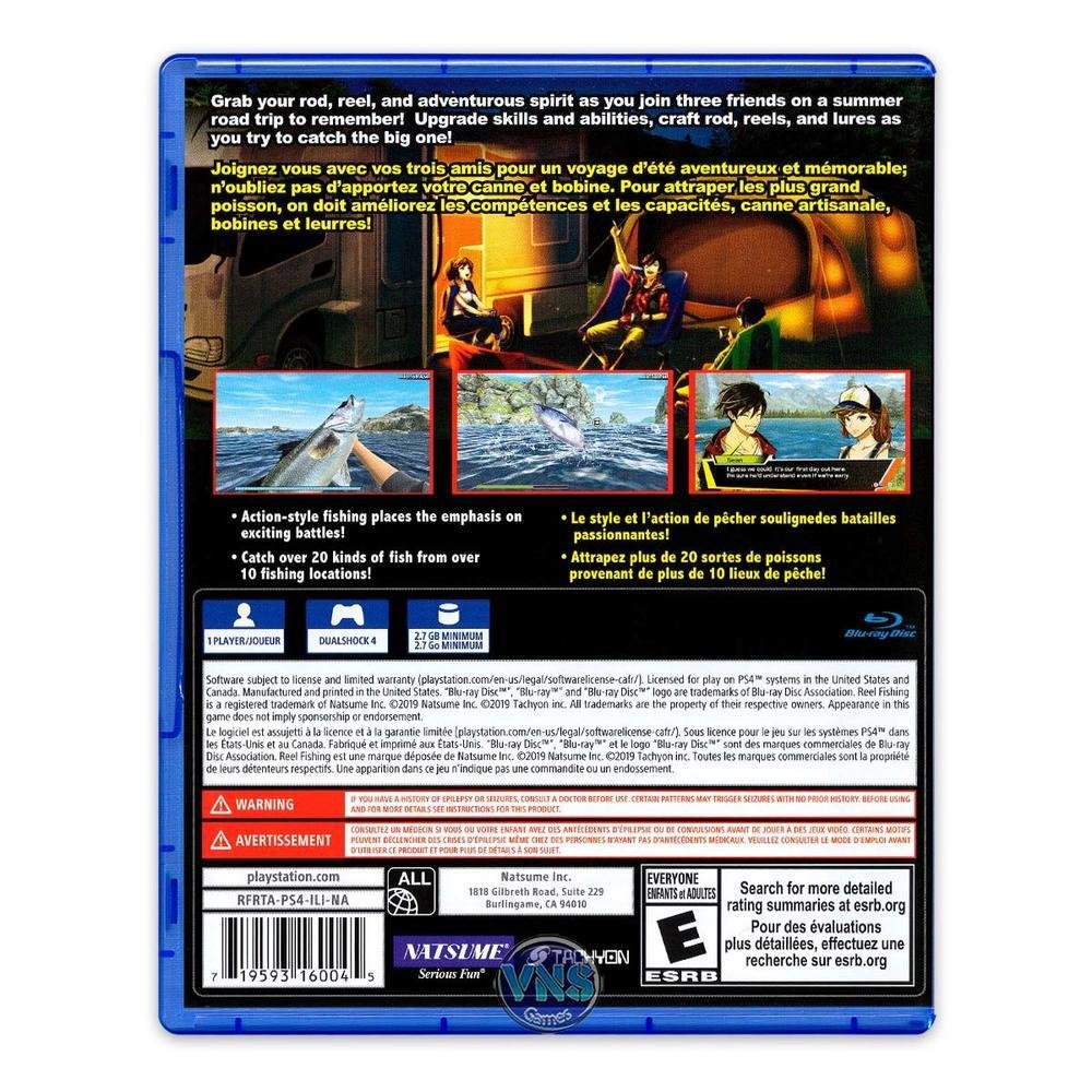 Reel Fishing Road Trip Adventure - Ps4 - Mídia Física
