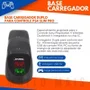 Base Dock Carregador De Controle Ps4 Horizontal Carga Rápida